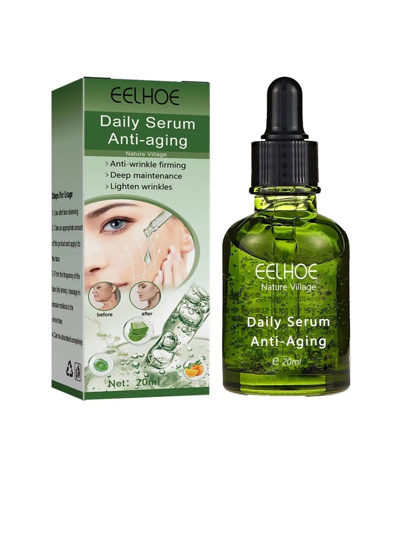 Face Serum, Deep Anti Wrinkle And Anti Aging Serum, Safe And Gentle Collagen Boost Skin Tightening Cream, Moisturizing Hydrating Face Cream For Shrinking Pores Skin Tightening And Removing Wrinkles