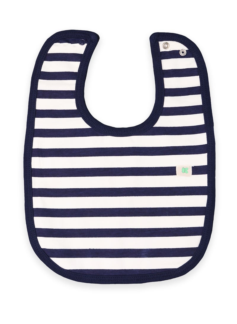 Kidbea 100% Organic Cotton Feeding Infants and Toddlers baby Apron Ultra-Soft Infant Apron Unisex Reusable Bibs Pack of 4