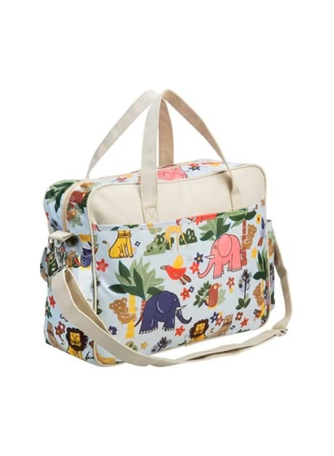 Multifunctional Animal Print Travel Nappy Bag With High-Quality Material