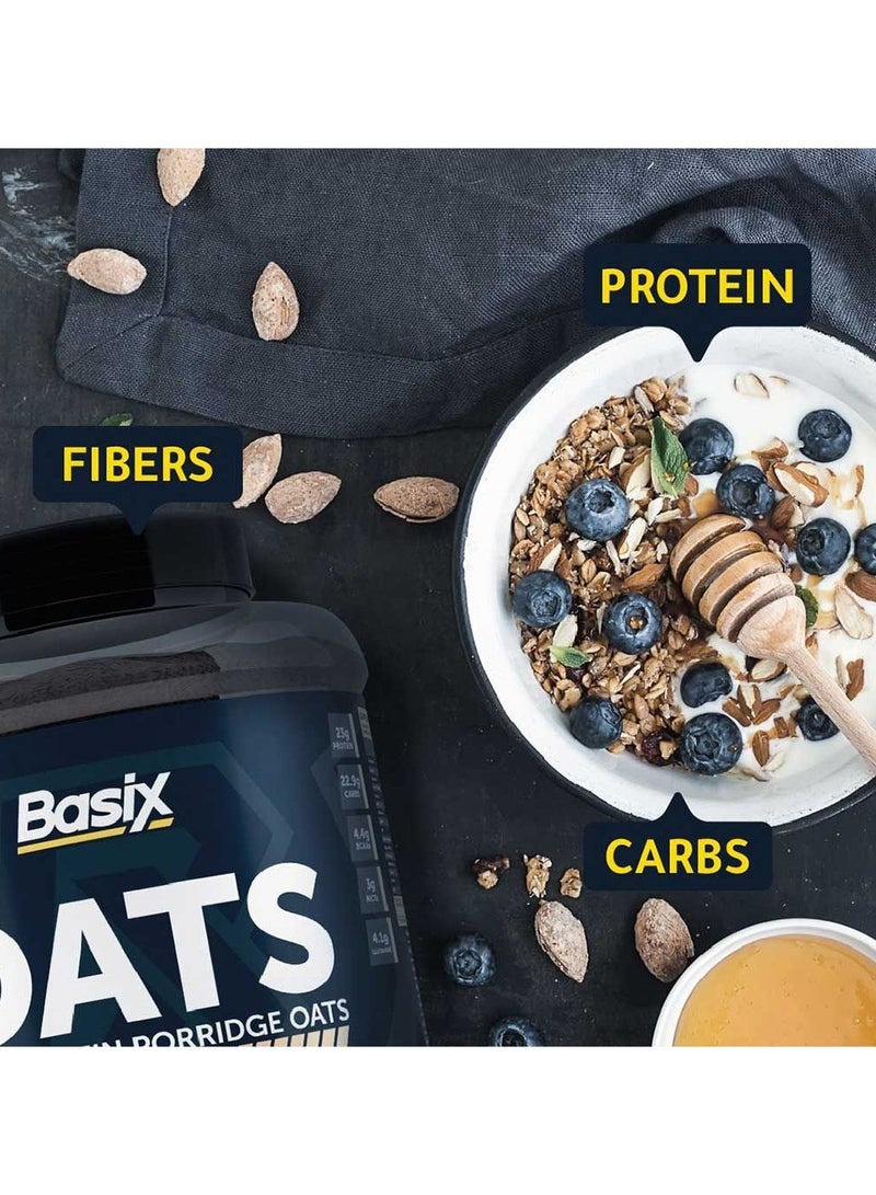 Basix Oats High Protein Porridge 3kg Coconut Flavor 50 Serving