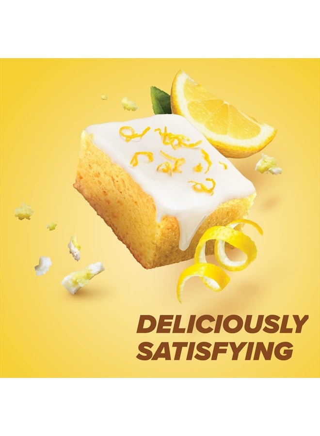 Bars, High Protein, Nutritious Snacks to Support Energy, Low Sugar, Lemon Cake, 1.76 oz, 12 Count Pack of 1, Packaging May Vary