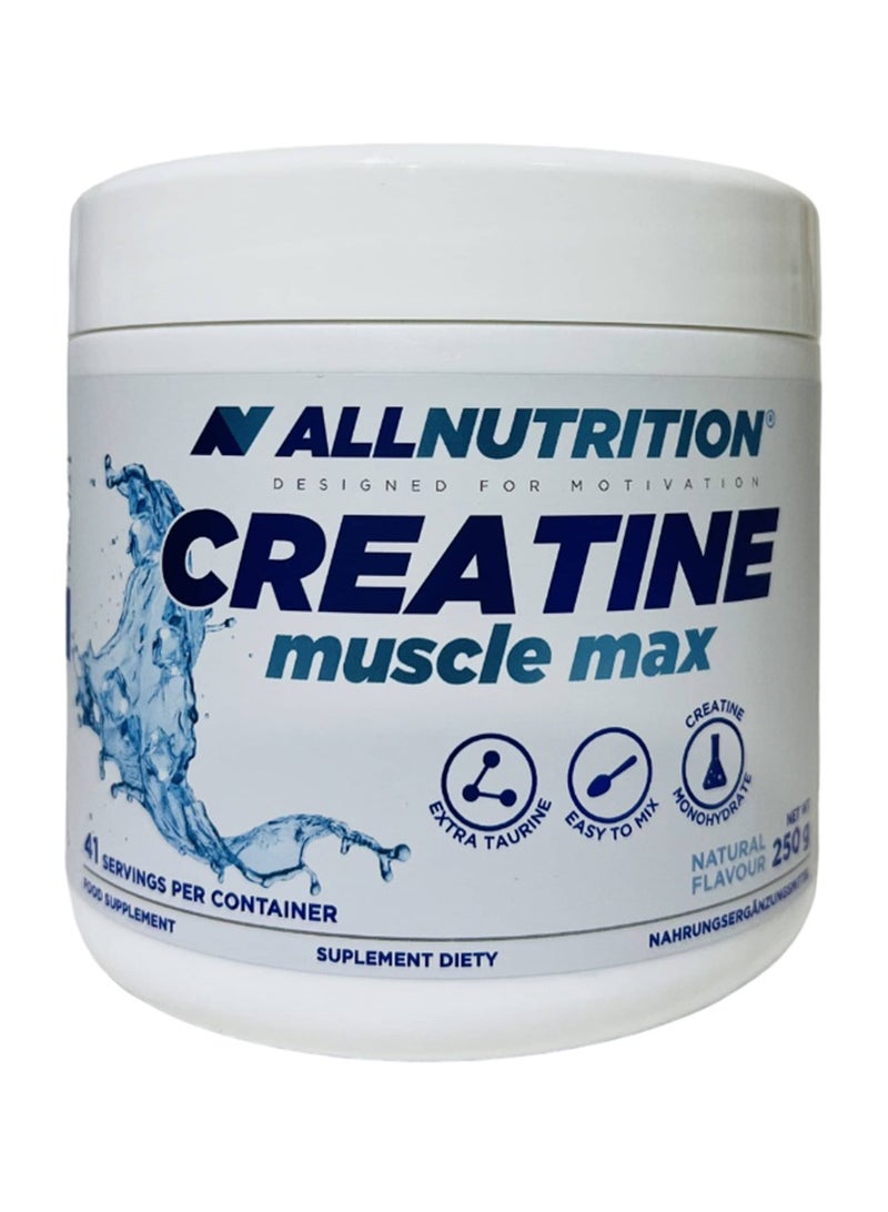 ALLNUTRITION Creatine Muscle Max Natural Flavor 41 Servings 250g