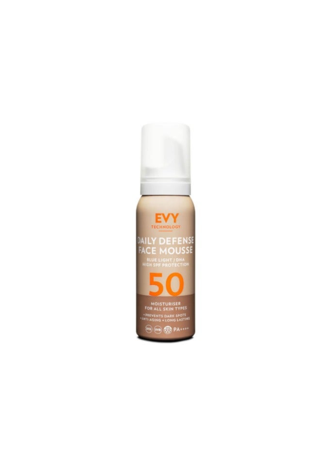 EVY TECHNOLOGY DAILY DEFENSE FACE MOUSSE SPF50