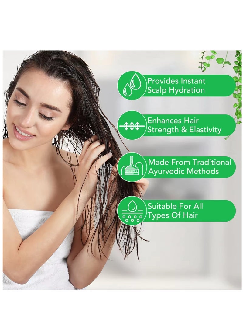 40 Pcs Amla Hair Repair Oil Capsules Organic Amla Oil with Keratin & Multivitamins Amla Hair Repair Oil Shines Nourishing Repair Dry & Damaged Hair Treatment Leave-In Serum