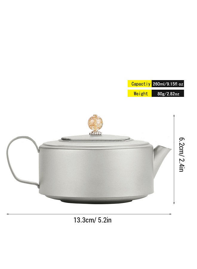 260ml Outdoor Camping Ti Kettle