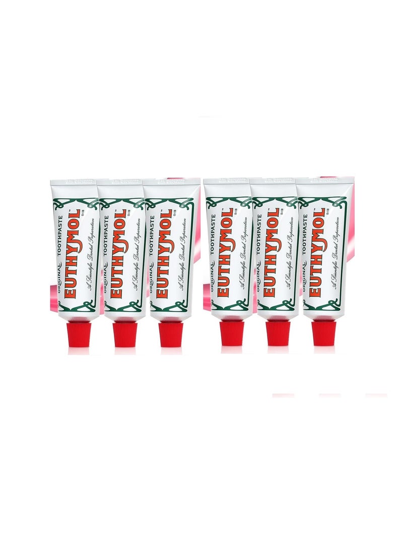 Pack of 6 Original Toothpaste 75 ml