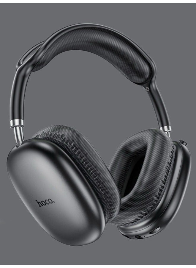 W35 Air Wireless Bluetooth Headphones Black