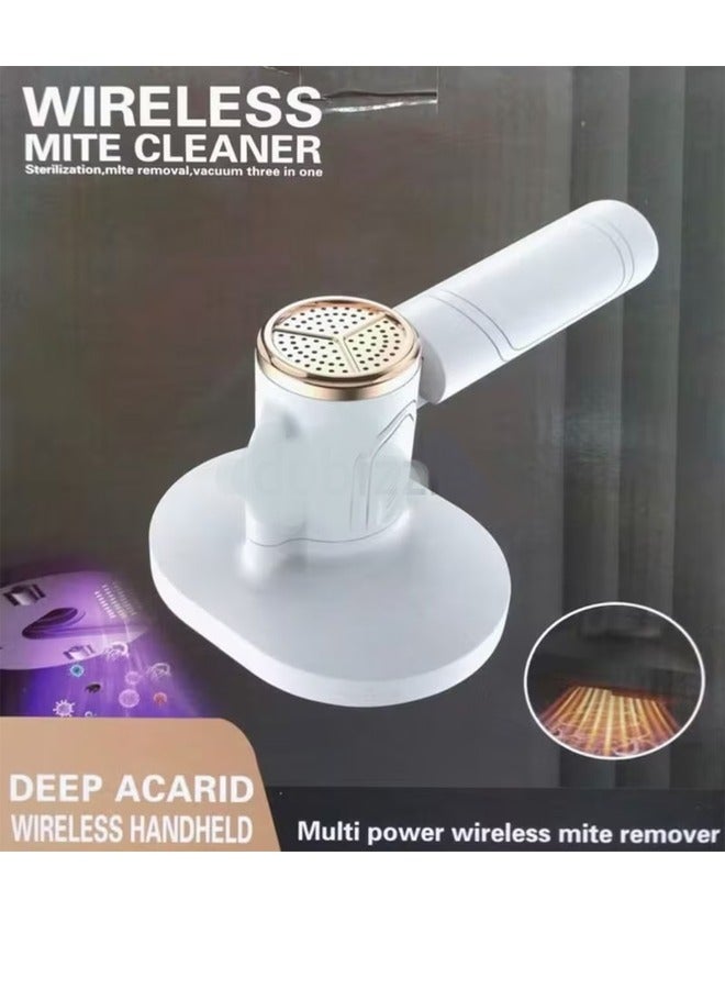 Ultraviolet Mite Removal Instrument 10000 PA Vacuum Cleaner Cordless Handheld Vacuum For Mattress Sofa Detachable Filter 250ml