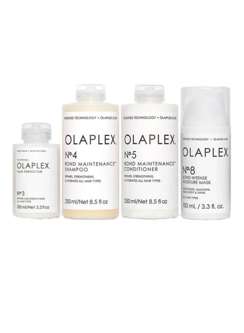 Oplex Personal Care Set No. 3 100 ml, No. 4 250 ml, No. 5 250 ml and No. 8 100 ml 700 ml packages