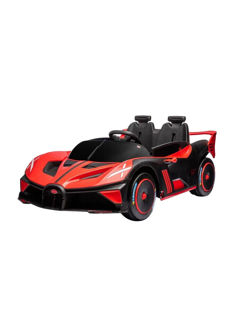 Lovely Baby Battery Operated Power Riding Car LB 806EL for Kids - Ride on Vehicle - Remote-Control - Music & Lights - Sit & Drive Gift Car - Age 2-6 Yrs - Red