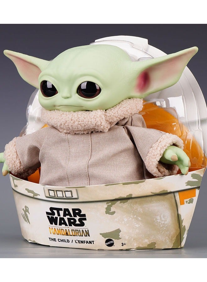 Marvel Star Wars Yoda Baby Action Figure Kawaii Yoda Plush Doll Toy Doll Ornament Children'S Collection Gifts