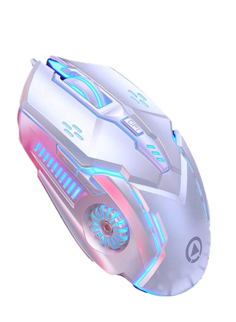 Mouse Silver Eagle G5 Wired Mouse Luminous Gaming E-sports Mechanical Mute Computer Accessories Mouse High-performance Gaming Mouse Ergonomic Mouse Optical Mouse Wheel Mouse