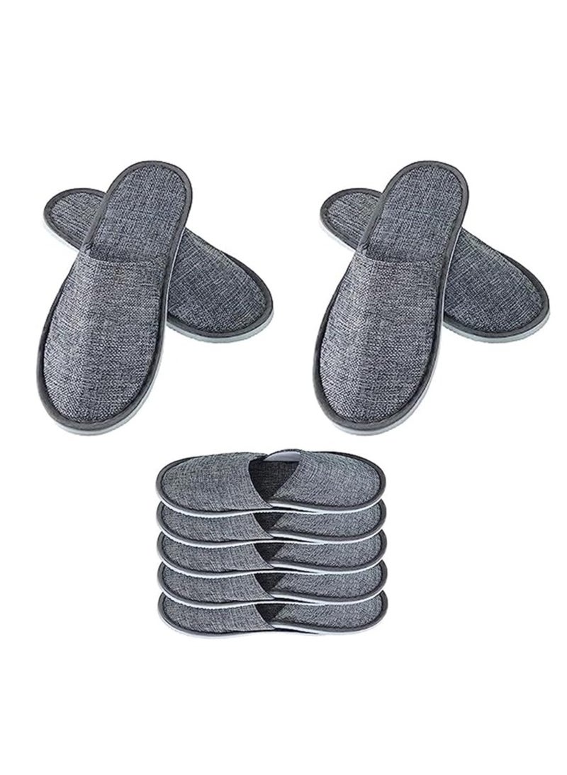 Disposable Slippers (Dark Grey)