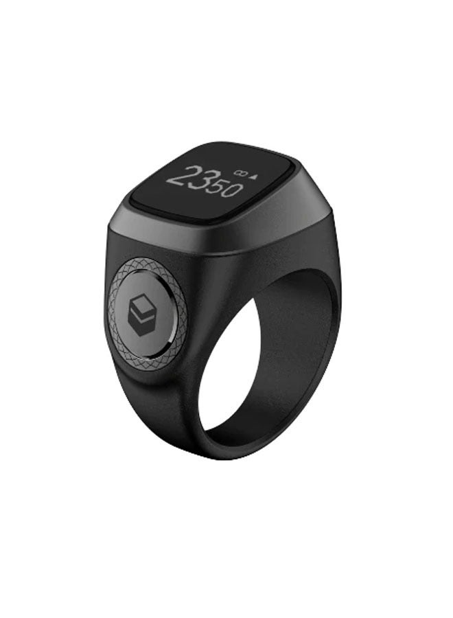 Smart Tasbih Zikr1 Lite Ring - Black Gray