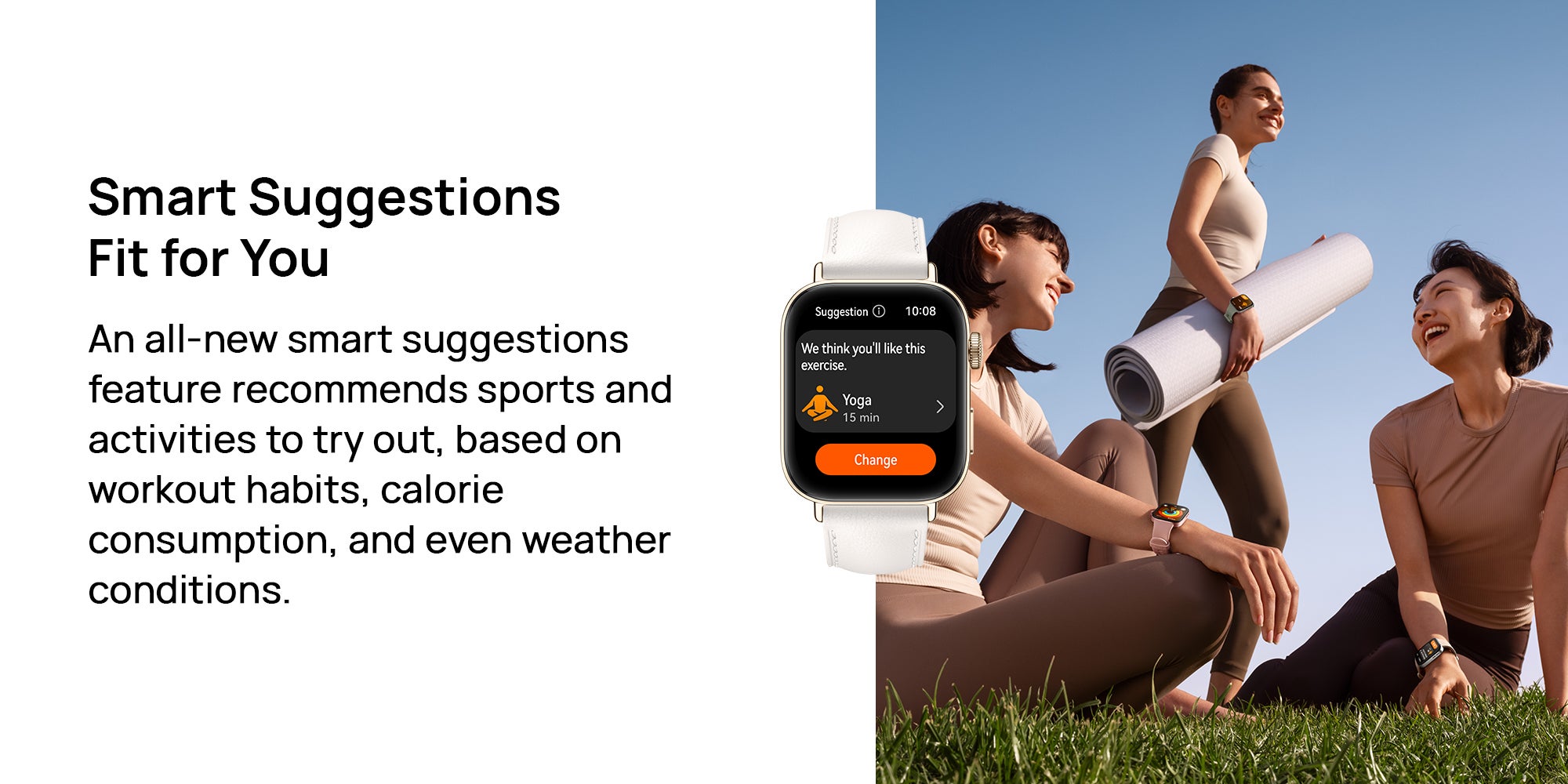 Watch Fit 3 Smartwatch, 1.82 Inch AMOLED Display, Ultra Slim Design, Scientific Workout Coach, Upgraded Health Management, Compatible With iOS And Android+ HUAWEI FreeBuds SE 2 Pink