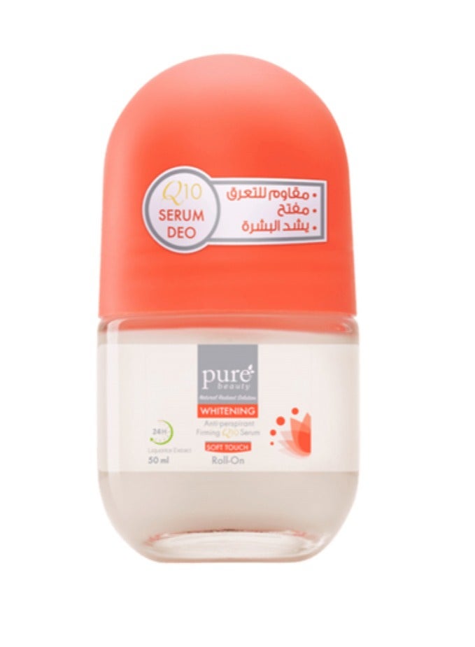 Whitening Antiperspirant Firming Roll-on Serum Soft Touch 50 ml