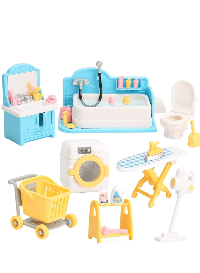 Doll House Furniture Accessories for Kids, House Big Dreams for Baby Toys, Gift for Kids Toddlers Age 3+