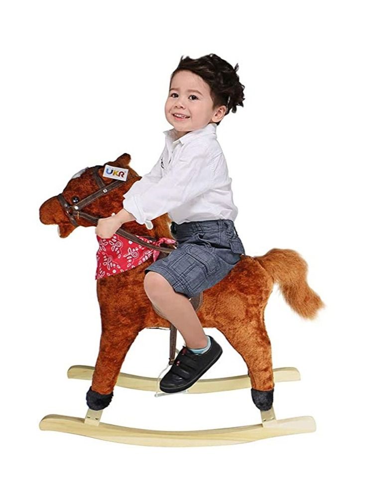 soft toy horse for kids with sounds