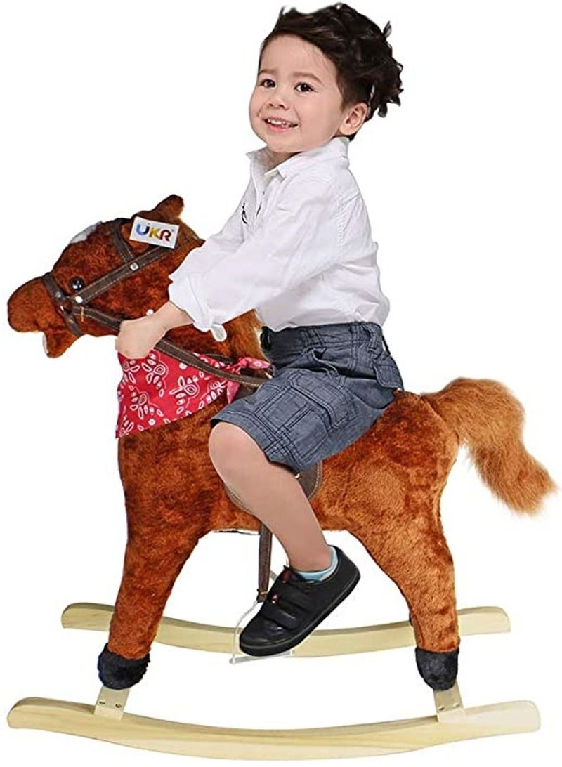 wooden horse toy for children