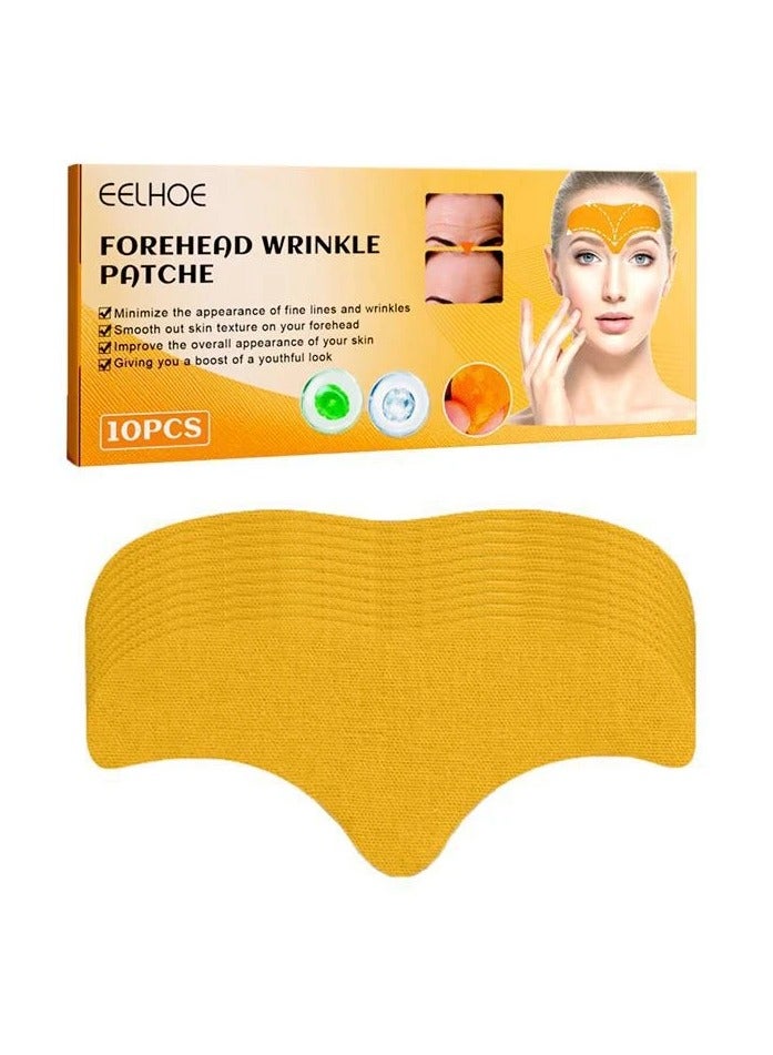 Forehead Wrinkle Patch, Smooth Face Mask With Hydrolysed Collagen, Multipurpose Lightweight Effective Anti Aging Forehead Mask, Skin Friendly Forehead Pad For Lifting And Tightening Facial Skin