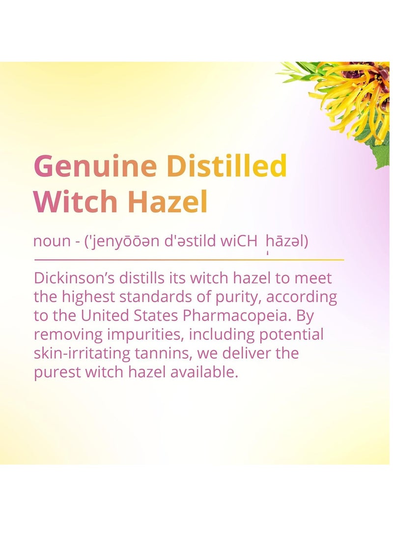 Original Witch Hazel Pore Perfecting Toner, 100% Natural, 16 ounce Fragrance free