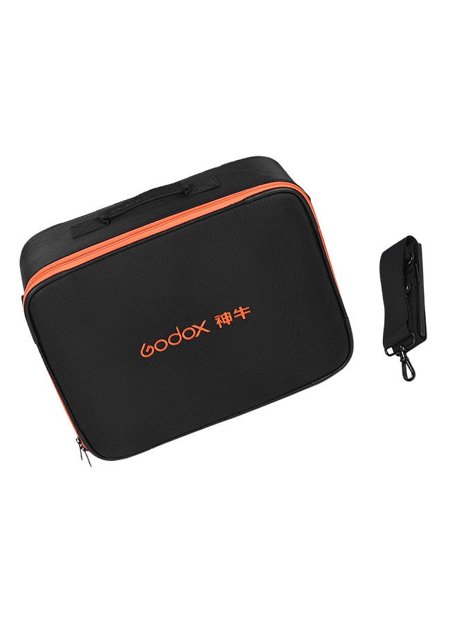 Studio Flash Strobe Padded Hard Carrying Storage Bag Case Black for AD600/AD360 Series Flash and Other Brand Outdoor Flash Accessory