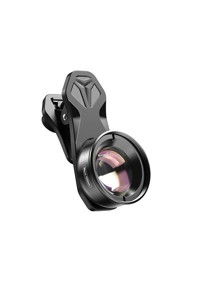 APL-HB100mm Universal Smartphone Macro Lens 4K HD Phone Camera Lens No Distortion Blurry Background Compatible with iPhone 11/XS/XS Max/XR/X/8/8 Plus
