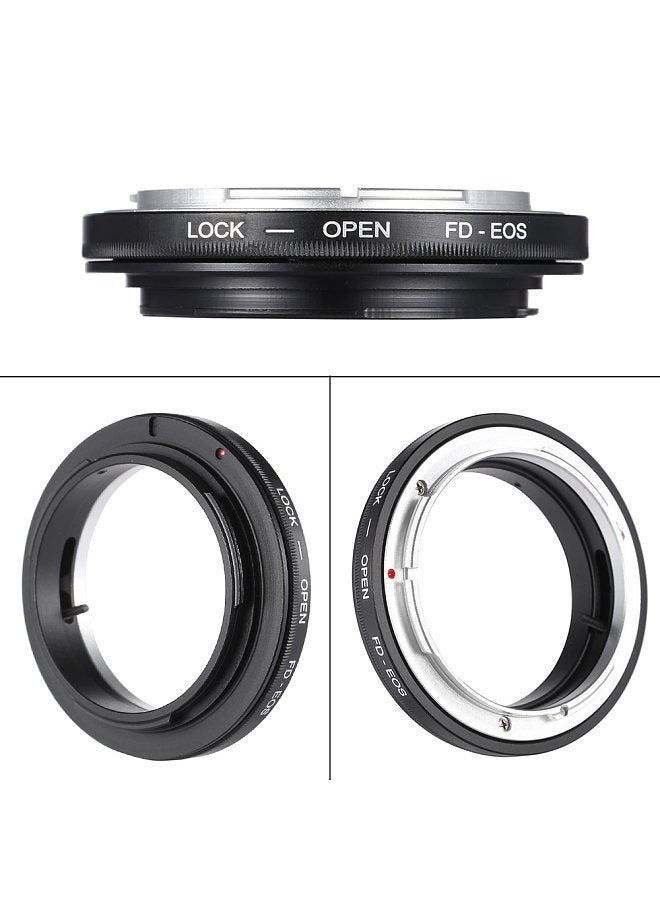 FD-EOS Adapter Ring Lens Mount for Canon FD Lens to Fit for EOS Mount Lenses