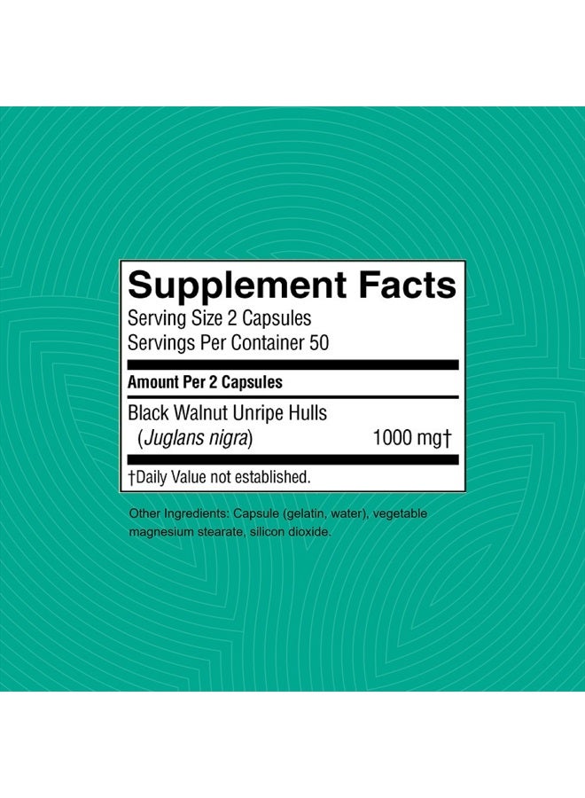 Black Walnut 100 Capsules