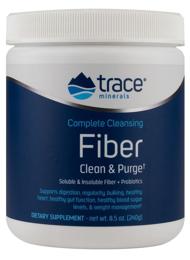 Complete Cleansing Fiber | Supports Digestion, Normal Heart and Blood Sugar Levels, and Weight Management | Gluten Free and Certified Vegan | Apple, Oat Bran | 8.5 Oz