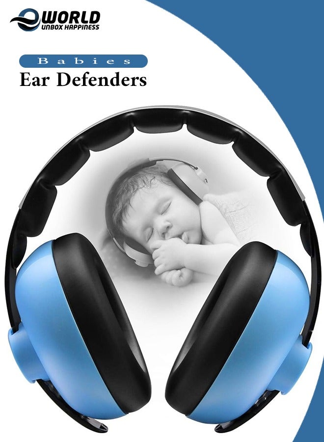 Kids Noise Reduction Earmuffs, Baby & Toddler Ear Protection Noise Cancelling Headphones for Ages 3 Months to 2 Years, Essential Infant Hearing Protection for Sleep, Travel & Studying