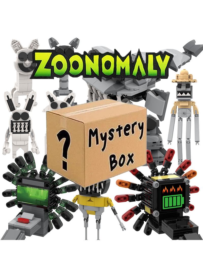 （Mystery Box）1 Pcs Random Zoonomaly Toy Building Blocks Toy Character Ideas Toys Battle Horror Game Model Ideas Toys Gifts for Adult & Kids