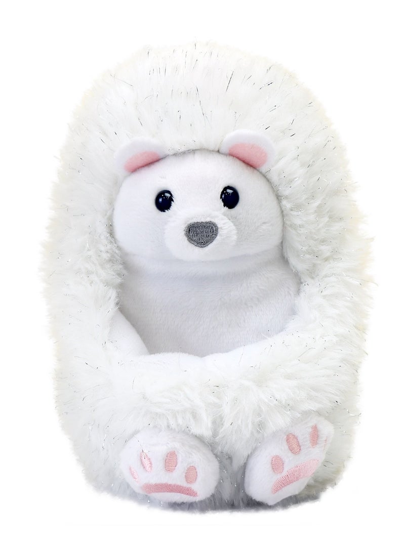 Curlimals Arctic Glow Perry Polar Bear Interactive Soft Toy With Over 75 Sounds and Reactions Responds to Touch with Lights Cuddly Fun Arctic Animal Gift For Girls and Boys Age 3+, White