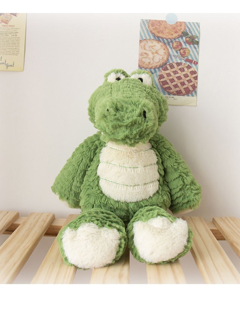 Stuffed Animal Lovely Crocodile, Plush Animal Toy, 30cm Birthday Gift, for Kids Gift Girlfriend Wife (Green)