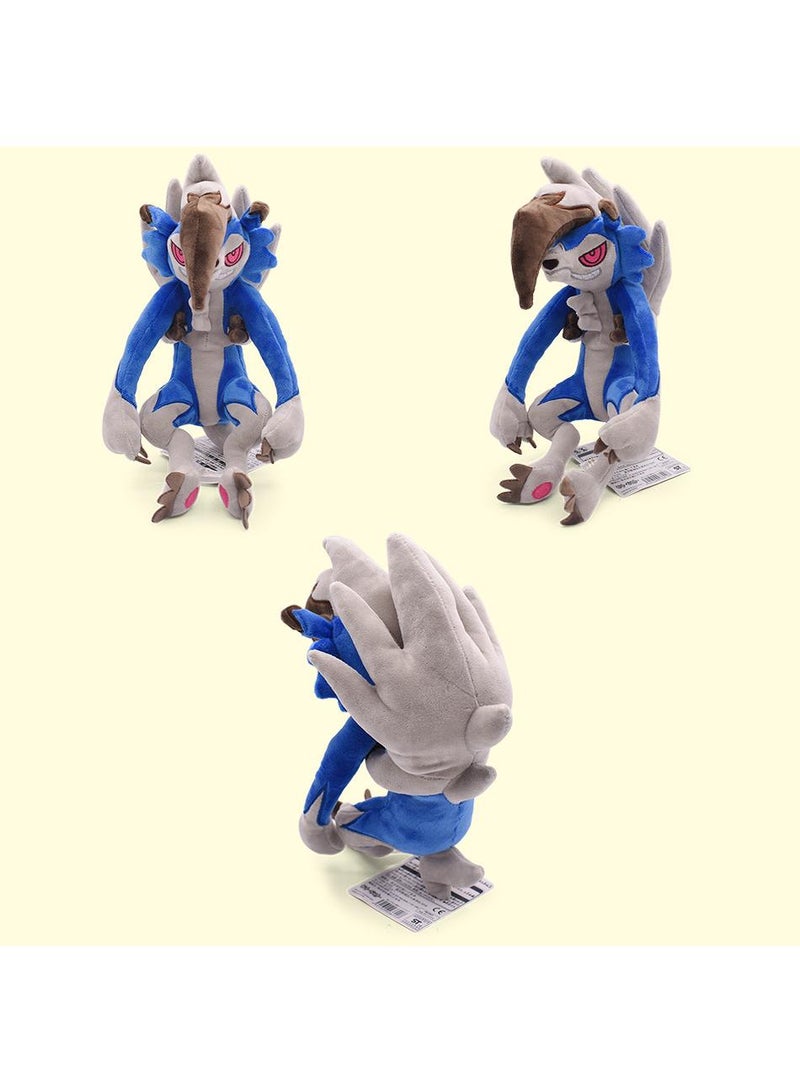 1-Piece Pocket Monsters Figure Lycanroc Plush Toys 21cm