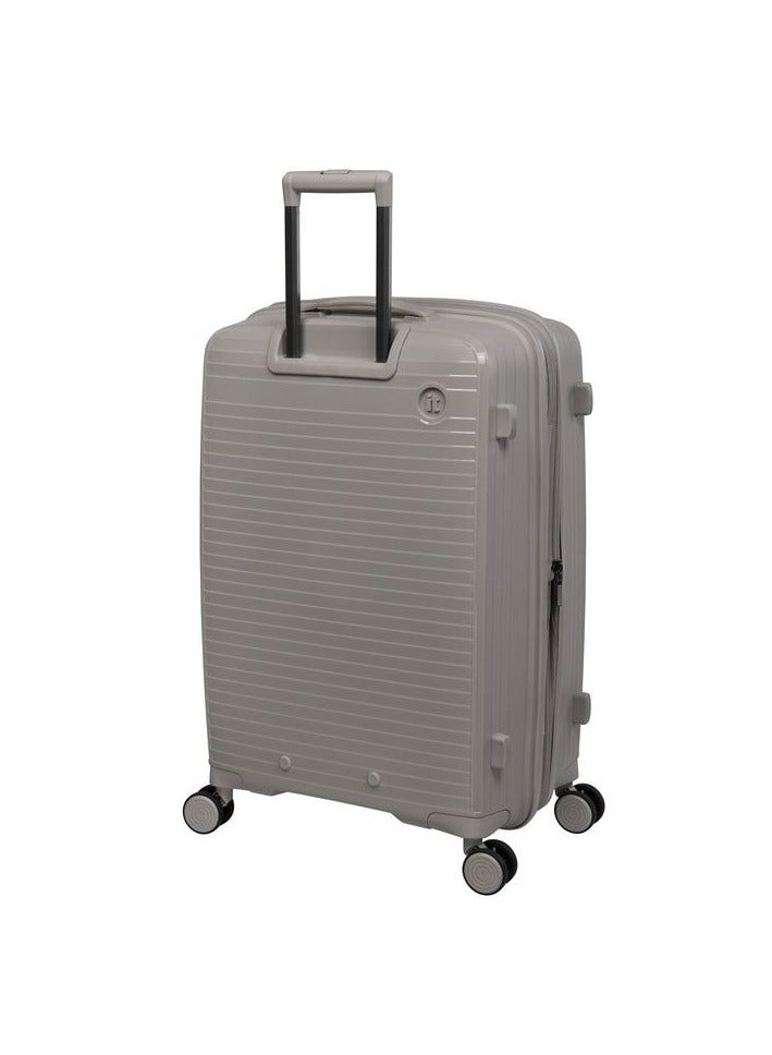 it luggage Spontaneous, Unisex Polypropylene Material Hard Case Luggage, 8x360 degree Spinner Wheels, Expandable Trolley Bag, TSA Type lock,15-2881-08OL- Size Medium, Color  Feather Grey