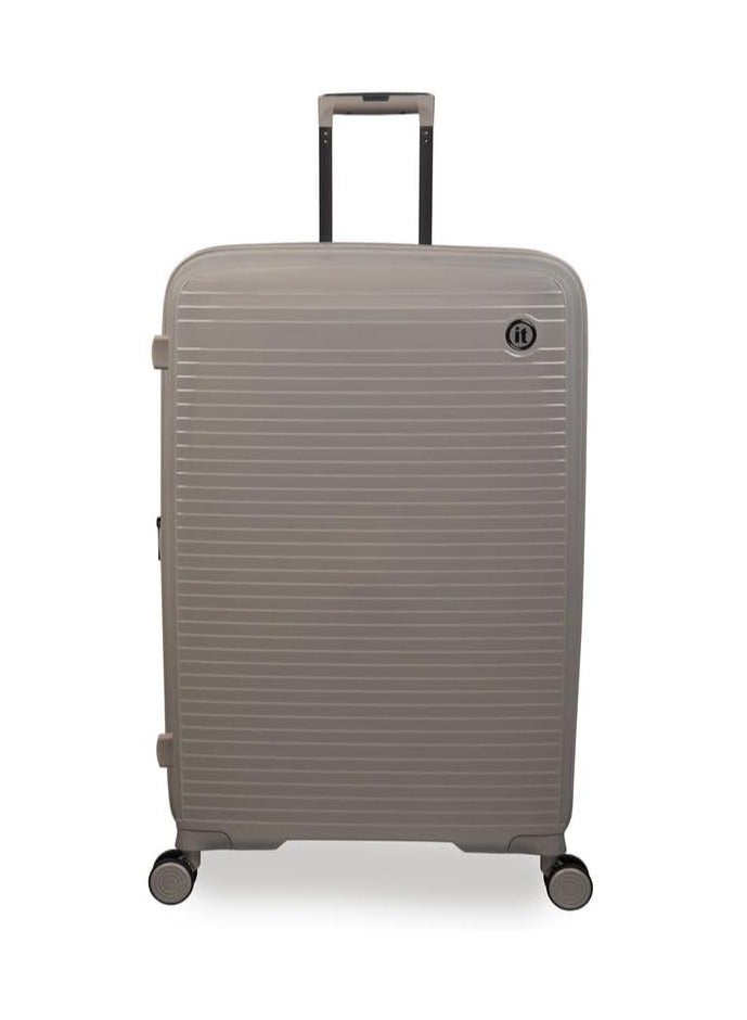 it luggage Spontaneous, Unisex Polypropylene Material Hard Case Luggage, 8x360 degree Spinner Wheels, Expandable Trolley Bag, TSA Type lock,15-2881-08OL- Size Large, Color Feather Grey