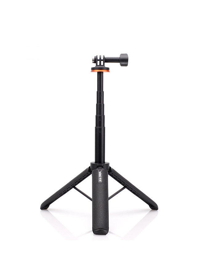 TP-08 Sports Camera Selfie Stick Tripod Stand Aluminum Alloy 51cm/20.1in Max. Height Replacement for GoPro 11/10/9 Vlog Live Streaming Selfie Video Recording