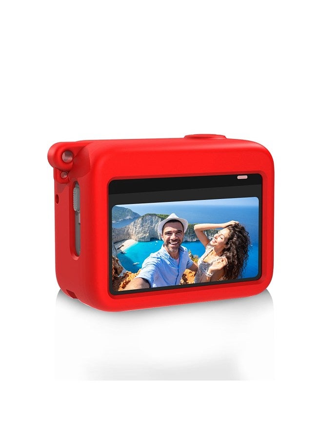 PU865 Camera Protector Case Silicone Cover Camera Case Anti-Scratch Compatible with Insta360 GO 3