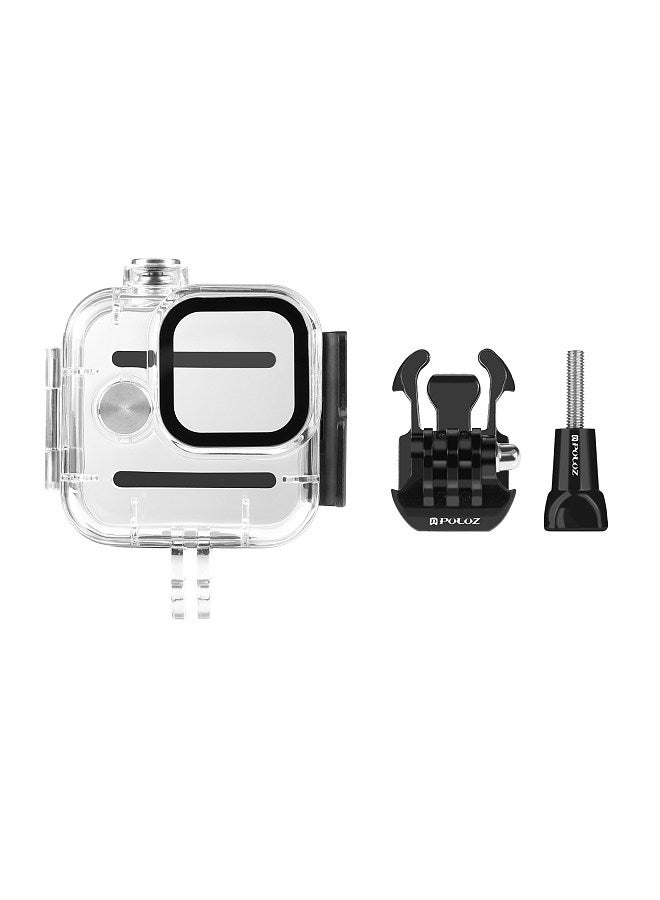 PU925T Waterproof Case Housing Case Diving Protective Case for Action Camera Underwater 40m/131ft Compatible with GoPro Hero 11 Camera