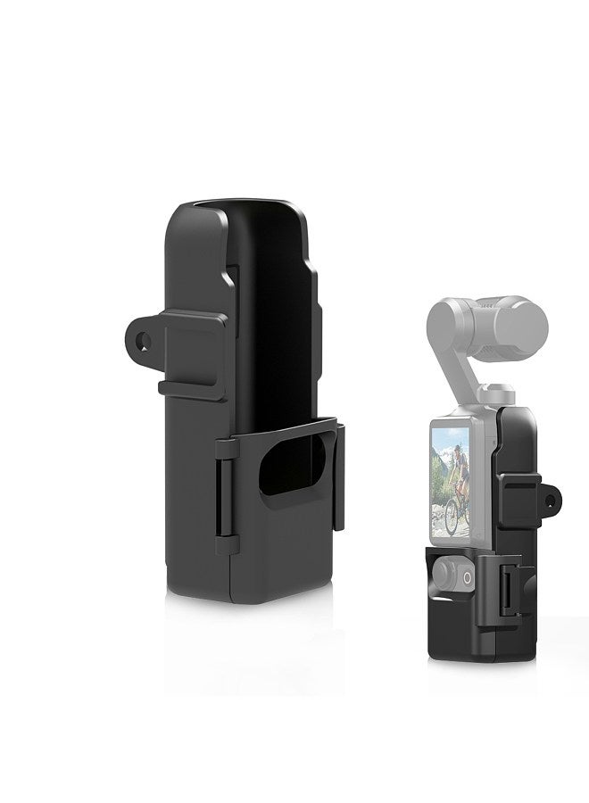 PU898B Expansion Adapter Camera Extenion Bracket Mount with Cold Shoe Mount Action Cam Mount & 1/4in Screw Hole Compatible with DJI Osmo Pocket 3