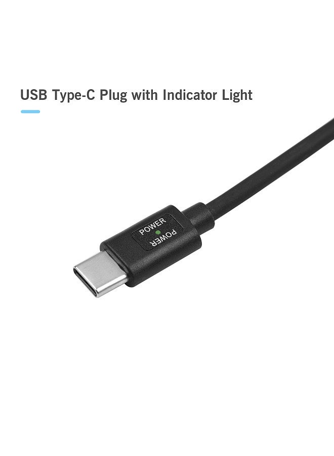 12V PD3.0 USB Type-C Male to 12V DC5.5*2.5mm Male Connector Power Cable Charging Cord Adapter
