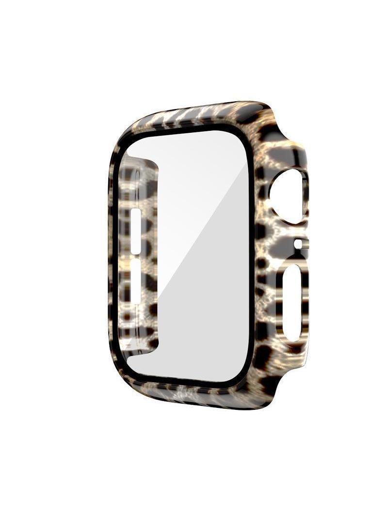 Suitable For AppleWatch 41mm universal Watch Tempered Film Integrated Protective Case