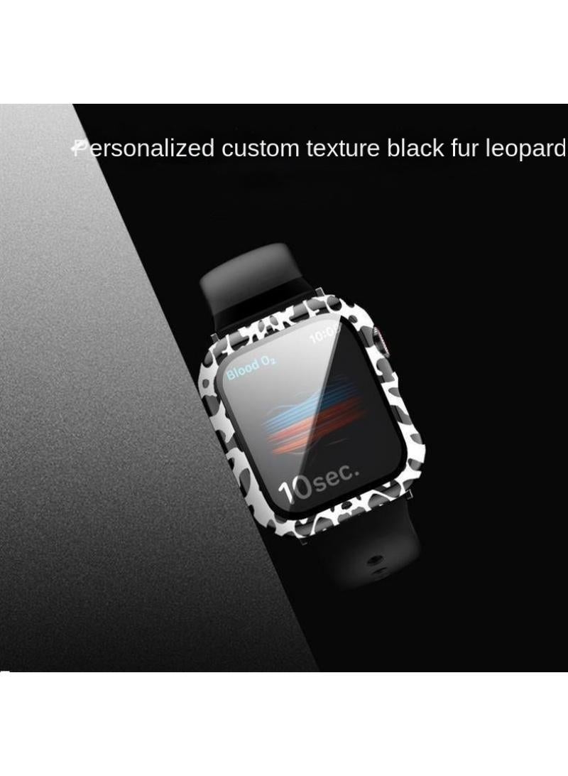 Suitable For AppleWatch 41mm universal Watch Tempered Film Integrated Protective Case