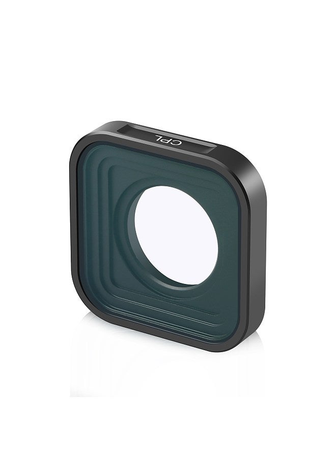 PU924 5.5mm Ultra Slim CPL Filter 1.2 x 1.2in Square Polarizer Filter Optical Glass Waterproof Scratch-resistant with 18 Layer Coating Compatible with GoPro 12/11/10/9/8/Mini 11
