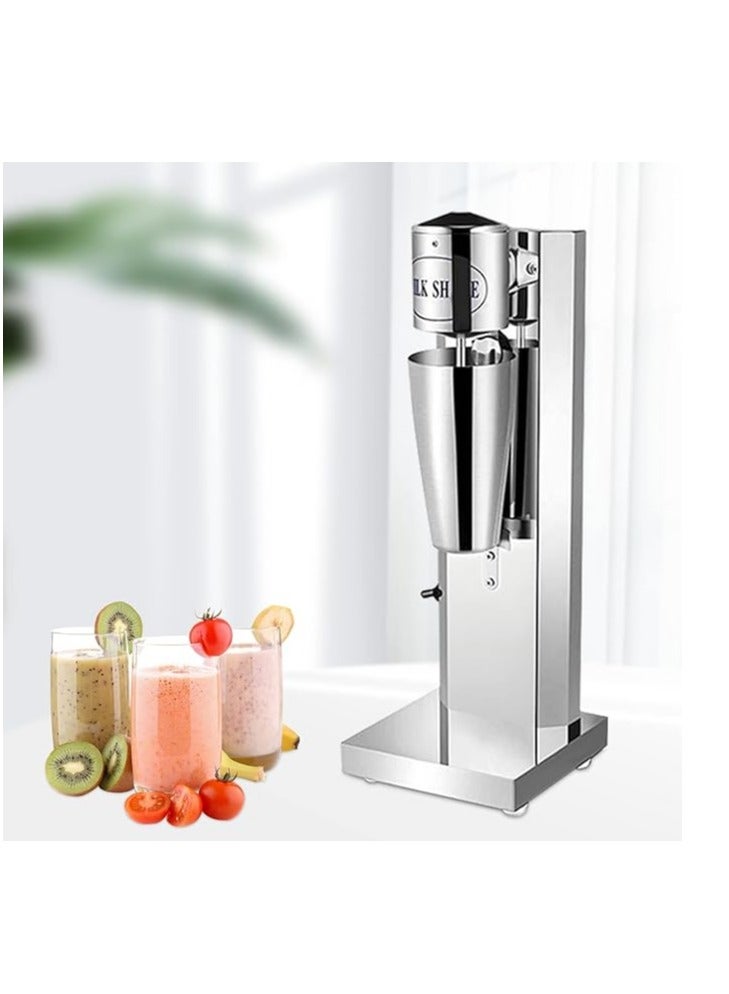 Electric Milk Shaker Machine Drinks Mixer Commercial Milkshake Maker Machine Milkshake Mixer Blenders for Protein Shakes and Mixing Cocktail (Single-head)