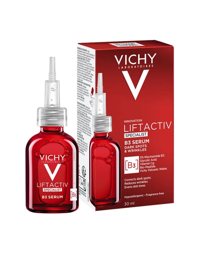 Vichy Lift Active Specialist B3 Serum for Dark Spots and Wrinkles with Niacinamide 30ml
