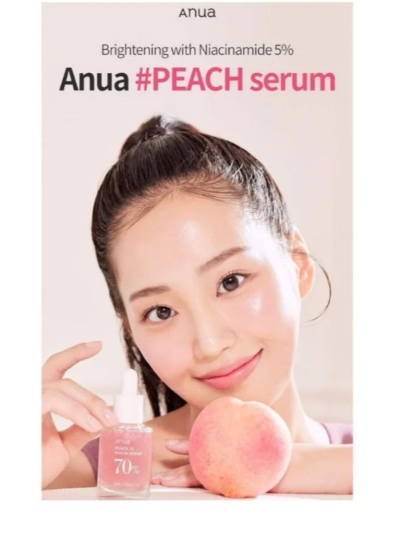 Inoa 70% Skin Lightening Facial Serum with Peach 70% Niacinamide 30 ml