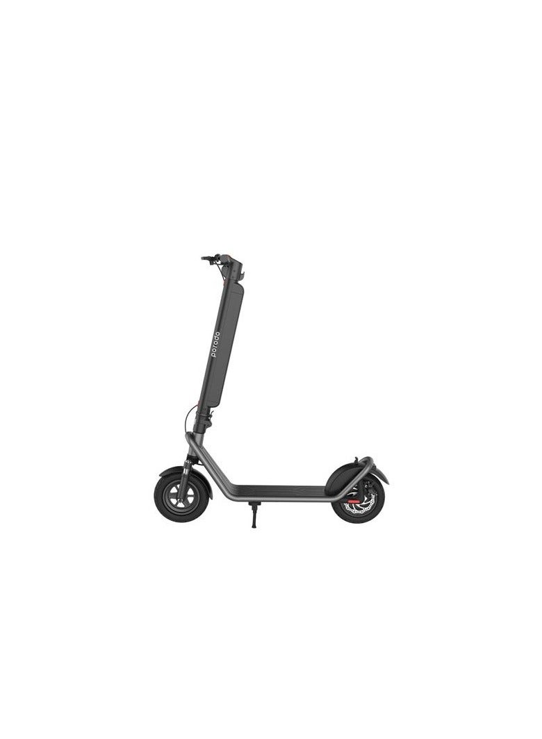 Porodo Lifestyle 36V13AH Advanced Urban Electric Scooter with Stand and Helmet  Grey