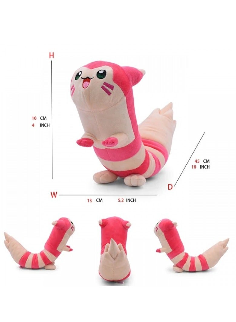 1-Piece Pocket Monsters Figure Furret Plush Toys 45cm